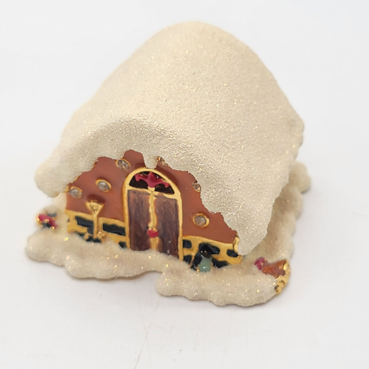 Objet d'art Santa's Chalet Trinket Box No. 189