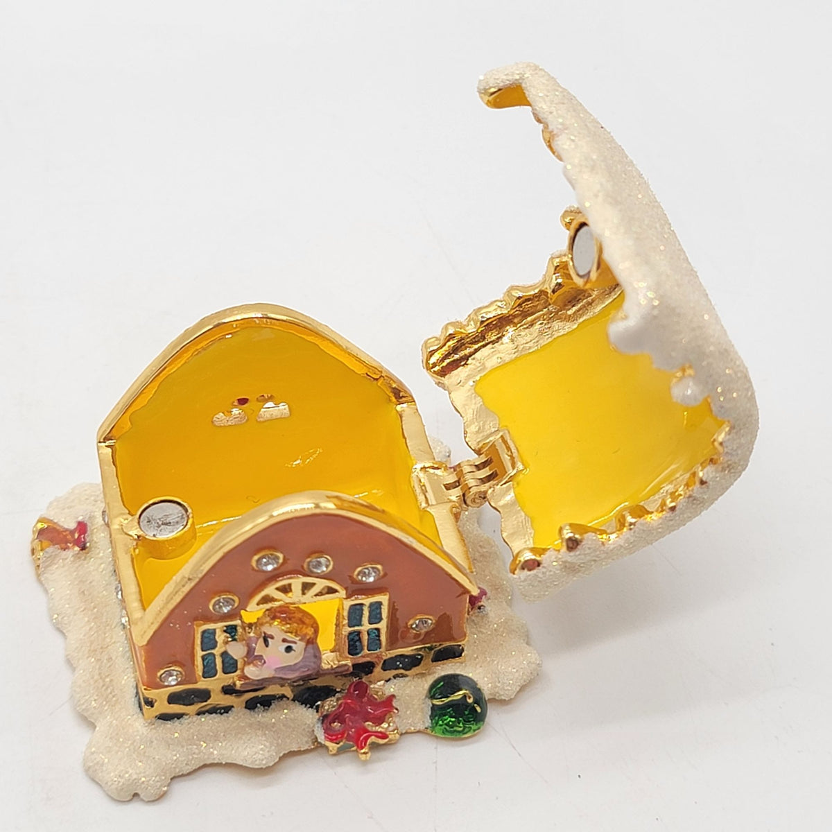 Objet d'art Santa's Chalet Trinket Box No. 189