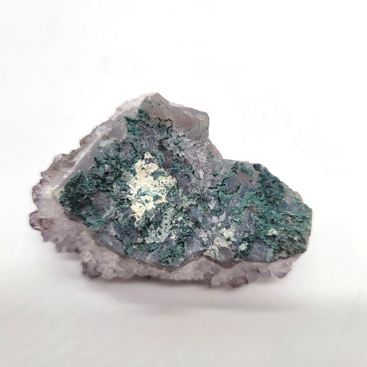 Amethyst Quartz Crystal Cluster Specimen