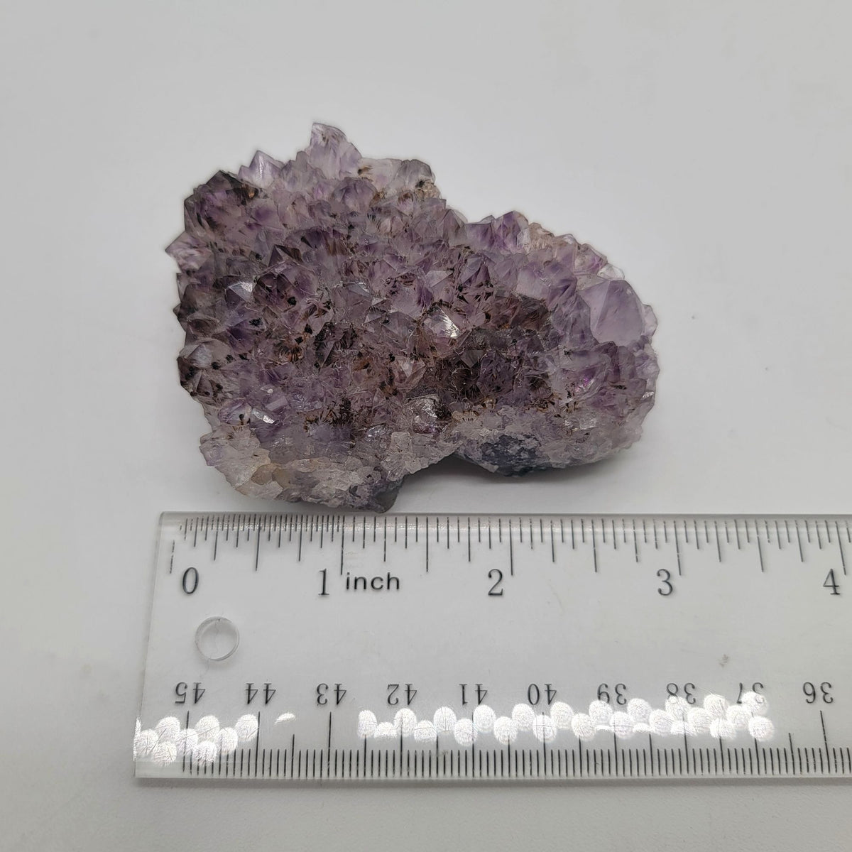Amethyst Quartz Crystal Cluster Specimen
