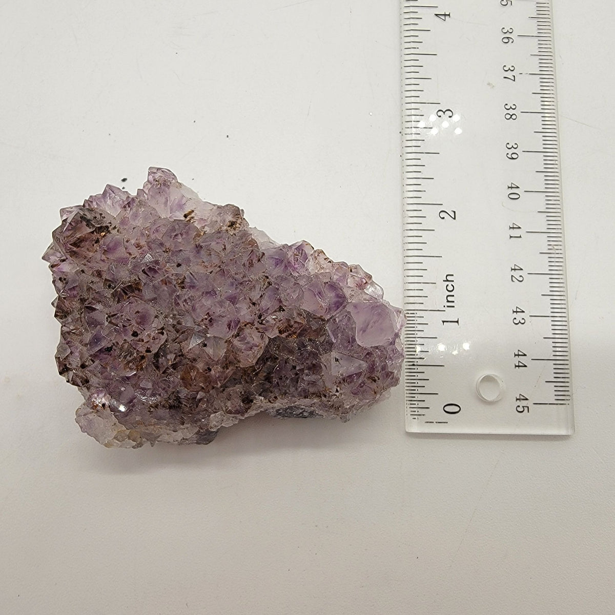 Amethyst Quartz Crystal Cluster Specimen