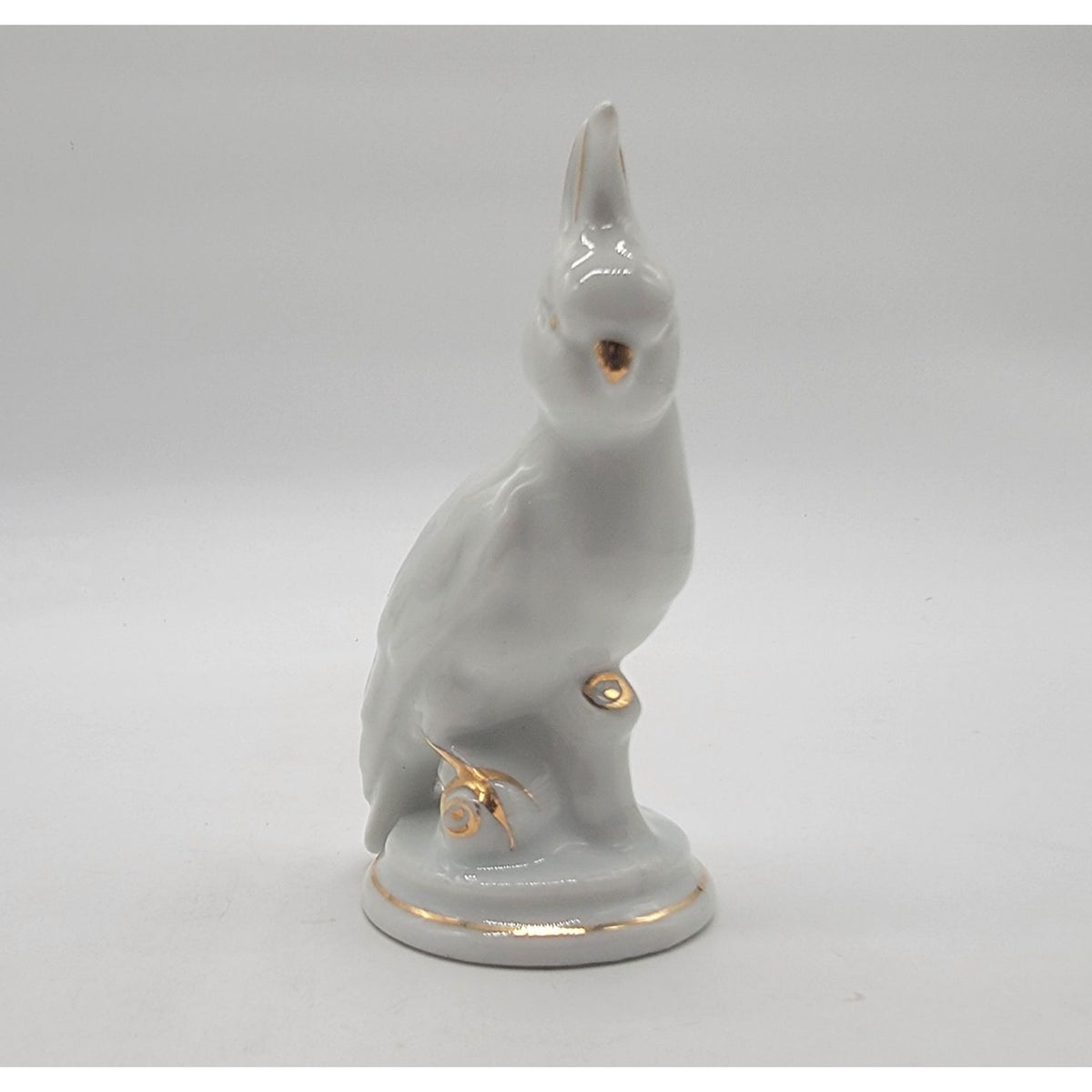 1950s Gold Castle Porcelain Cockatoo Figurine