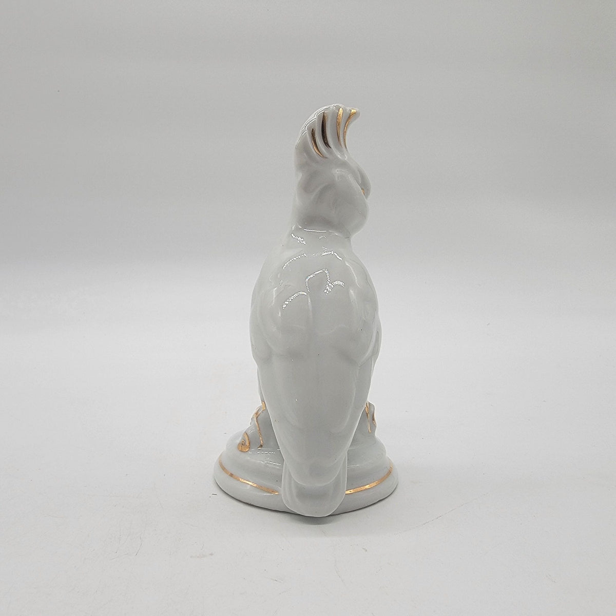 1950s Gold Castle Porcelain Cockatoo Figurine