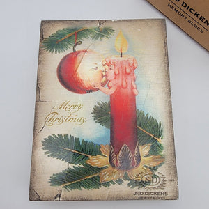Retired Sid Dickens Memory Block T576 Sweet Lux Holiday Collection Christmas