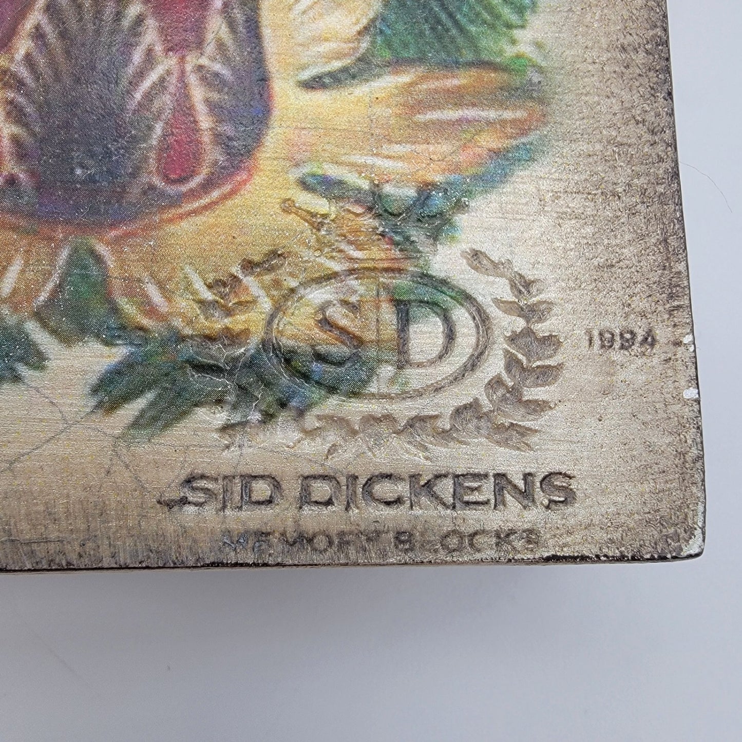 Retired Sid Dickens Memory Block T576 Sweet Lux Holiday Collection Christmas