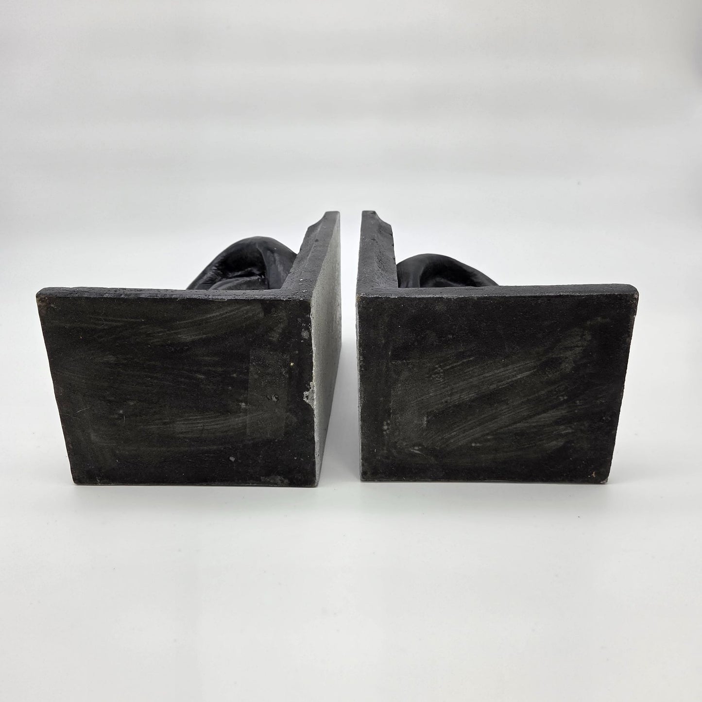 Unique Black Anatomical Ear Bookends