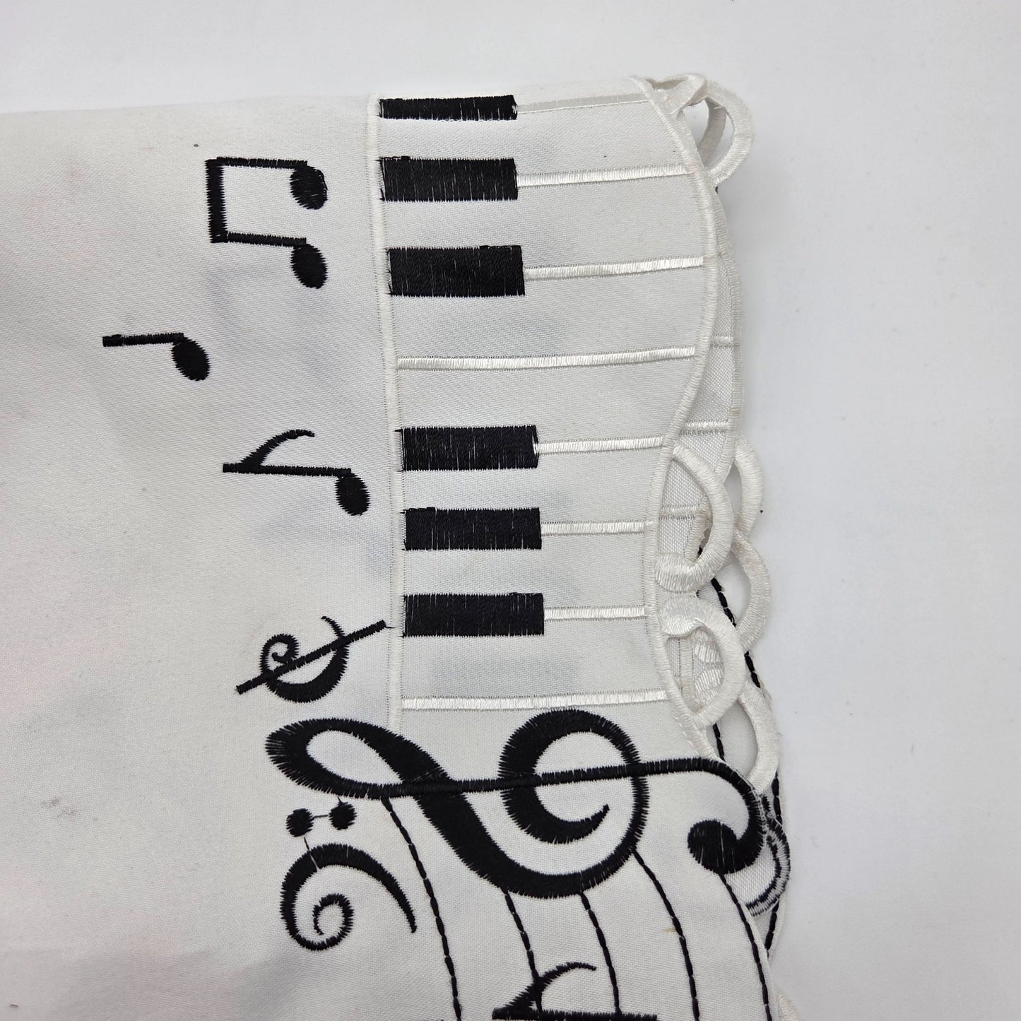 Piano Music Themed Table Runner
