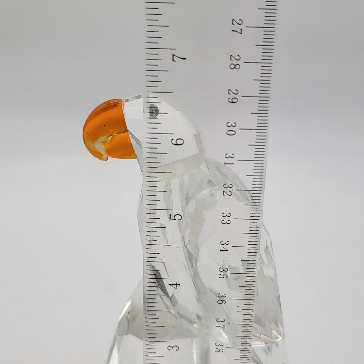 Shannon Crystal By Godinger Faceted Parrot Sculpture