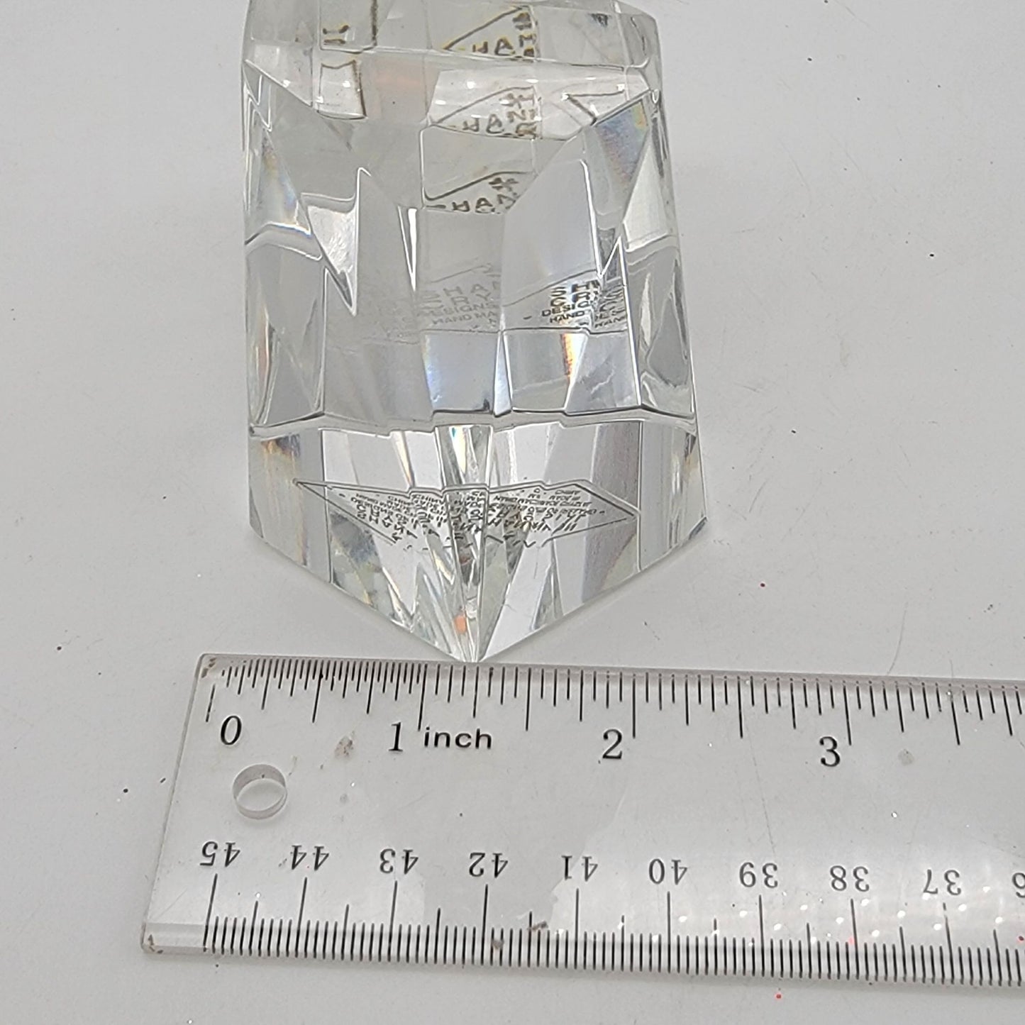 Shannon Crystal By Godinger Faceted Parrot Sculpture
