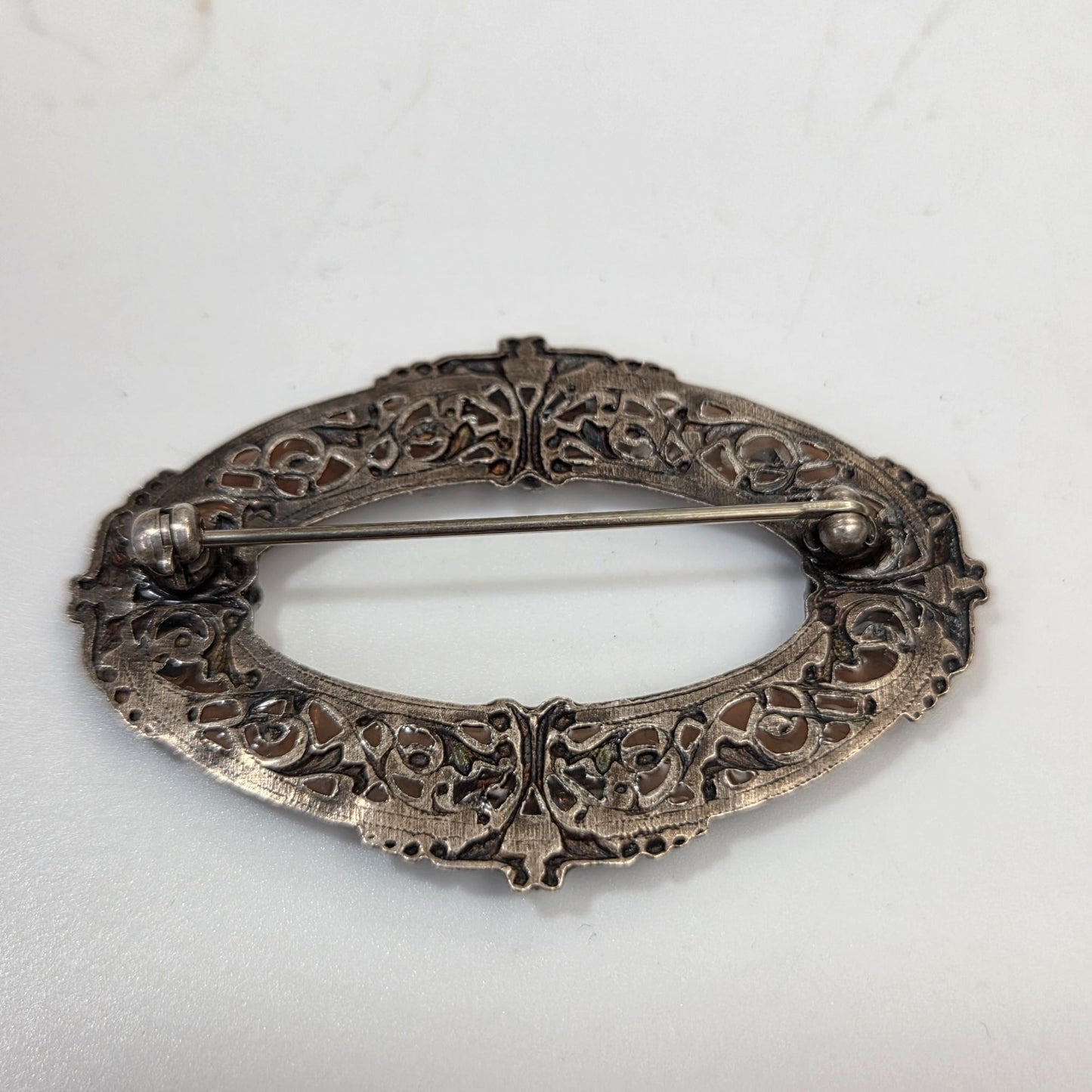 Vintage Enamel Floral Brooch Catherine Popesco?