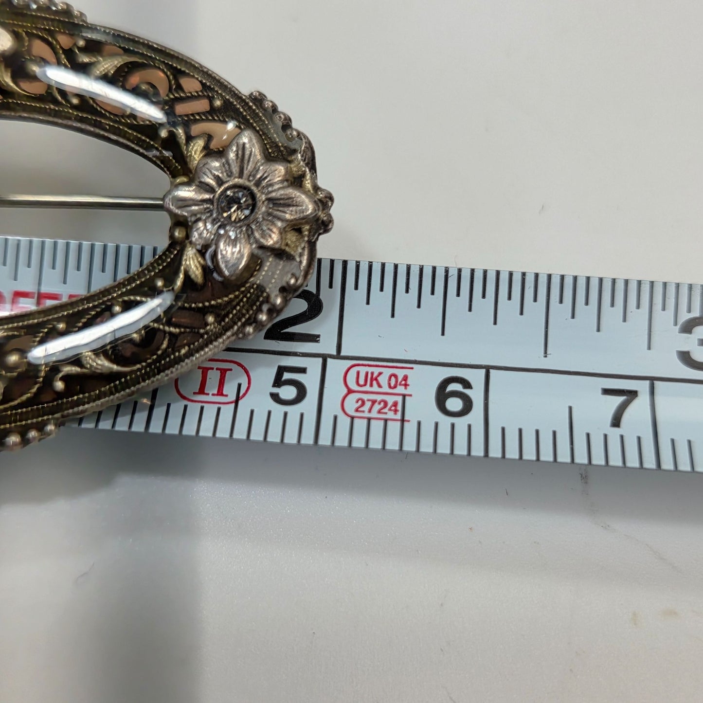 Vintage Enamel Floral Brooch Catherine Popesco?