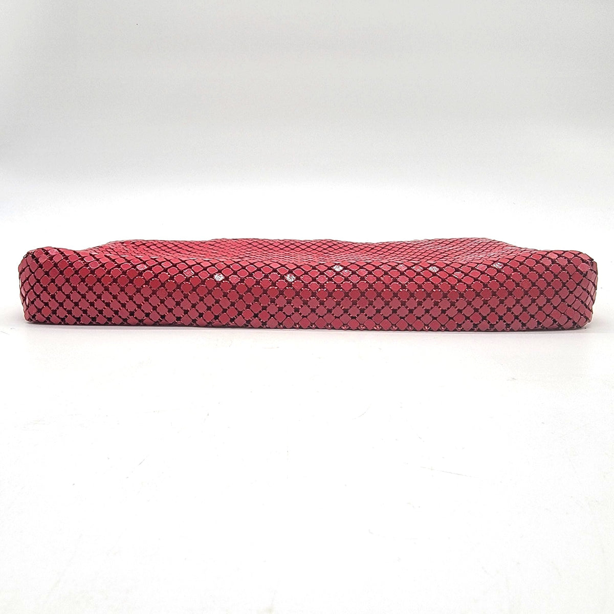 1980s Red Mesh Whiting & Davis Clutch Purse