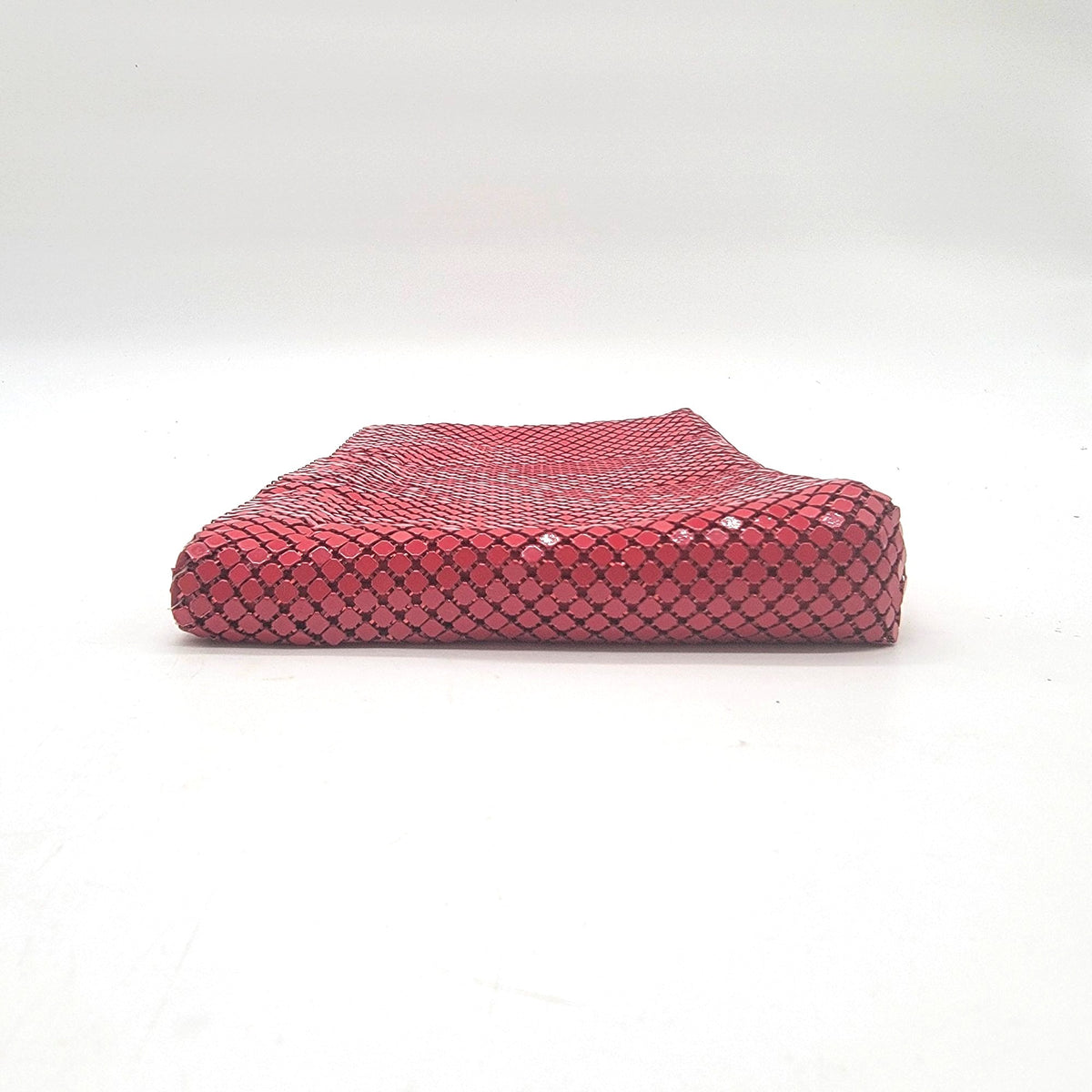1980s Red Mesh Whiting & Davis Clutch Purse