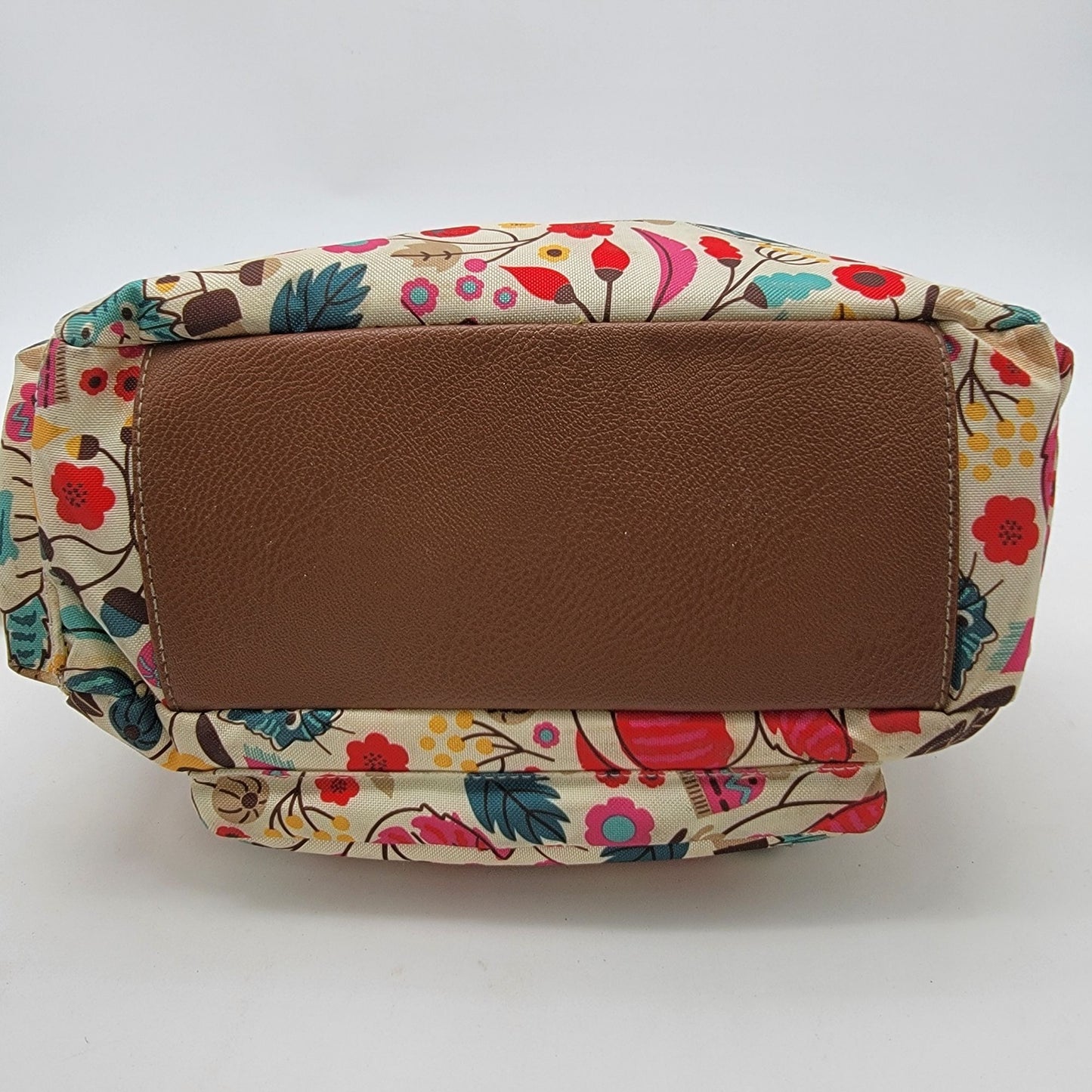 Lily Bloom Cat Print Organizer Crossbody Purse Adjustable Strap