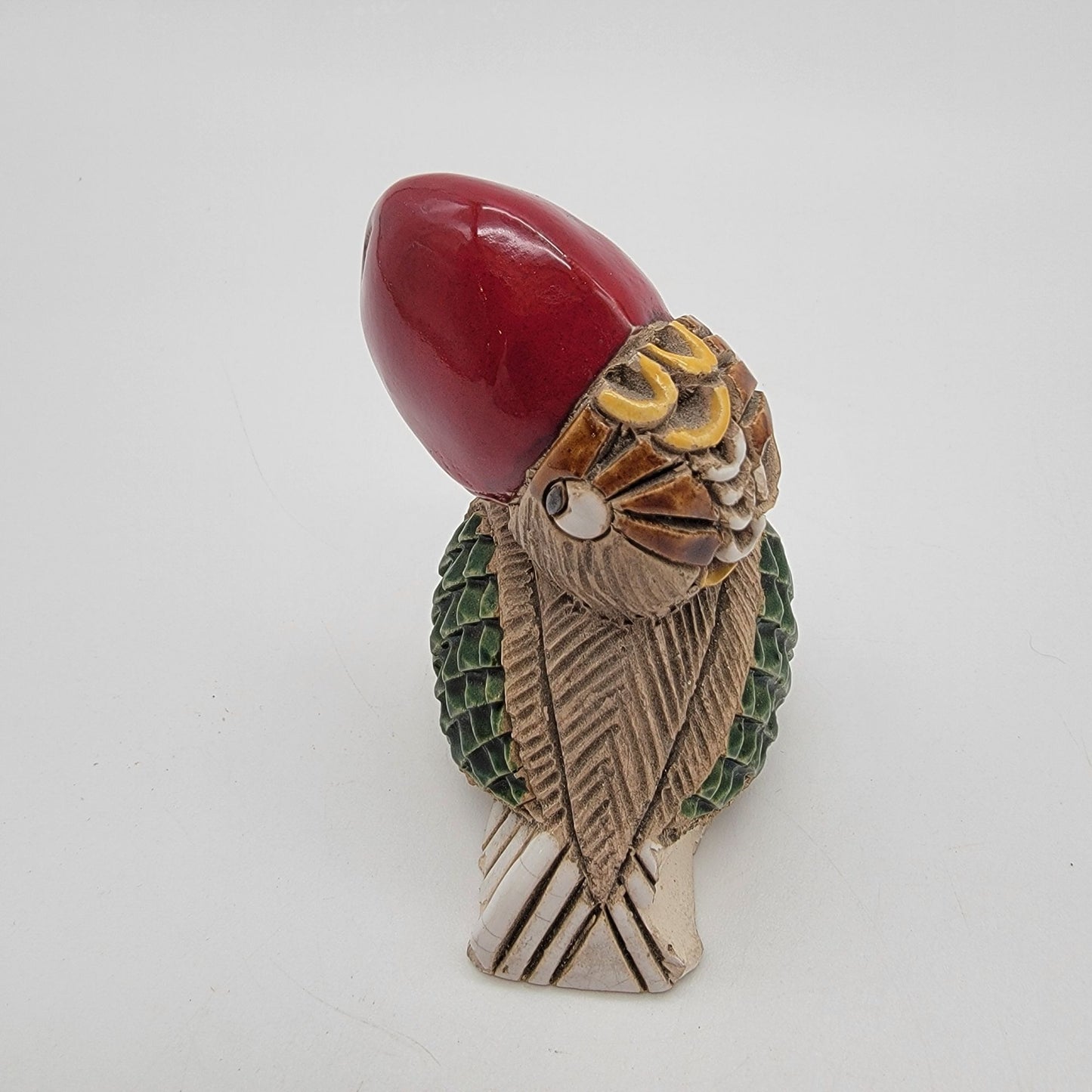 Retired Vintage Artesania Rinconada Papagayo Parrot Figurine