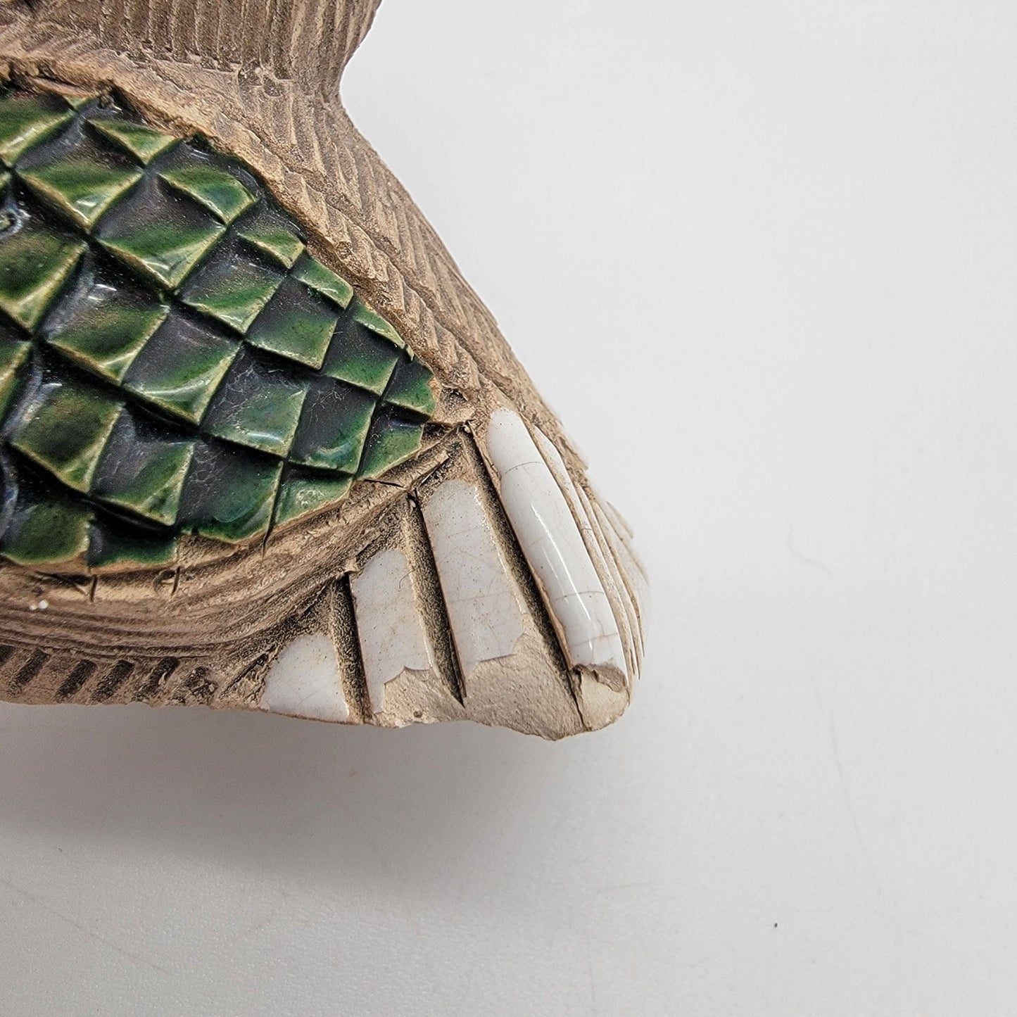Retired Vintage Artesania Rinconada Papagayo Parrot Figurine