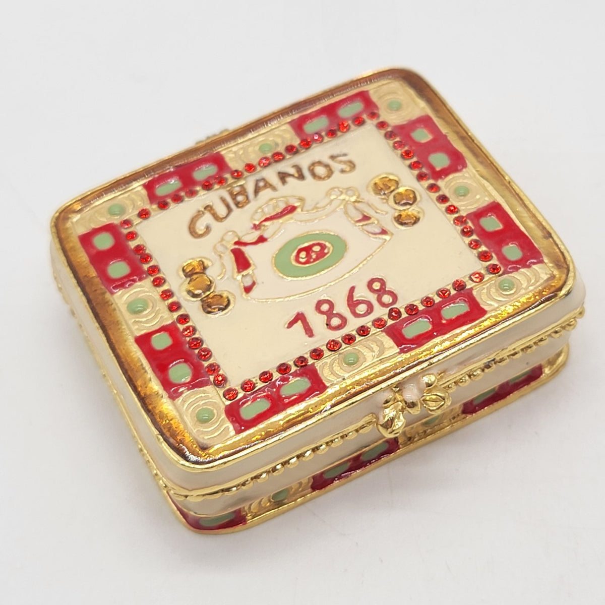 Objet d'art Havana Stogies Cigar Box Trinket Box No. 50