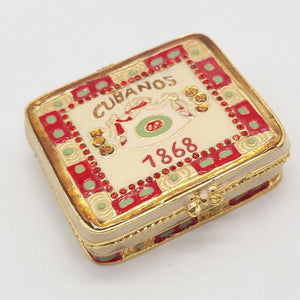 Objet d'art Havana Stogies Cigar Box Trinket Box No. 50