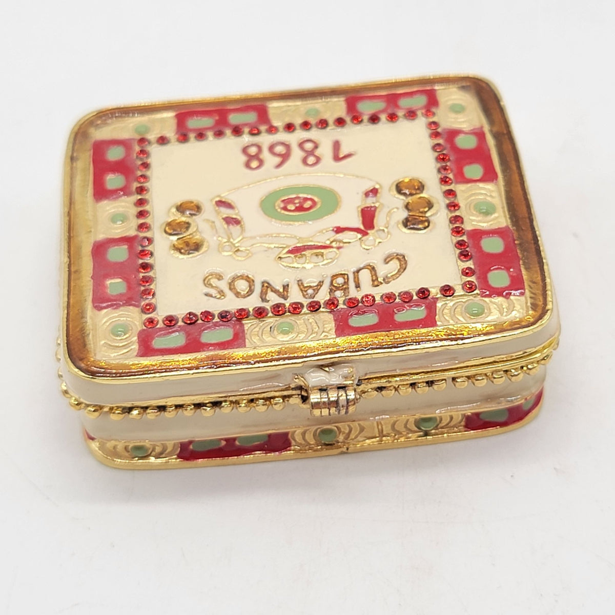 Objet d'art Havana Stogies Cigar Box Trinket Box No. 50