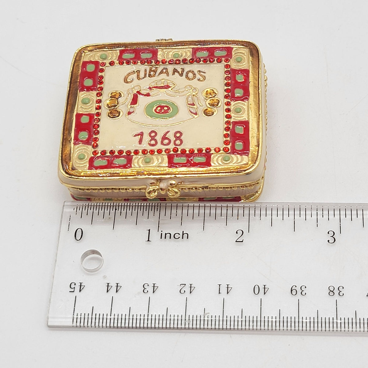 Objet d'art Havana Stogies Cigar Box Trinket Box No. 50