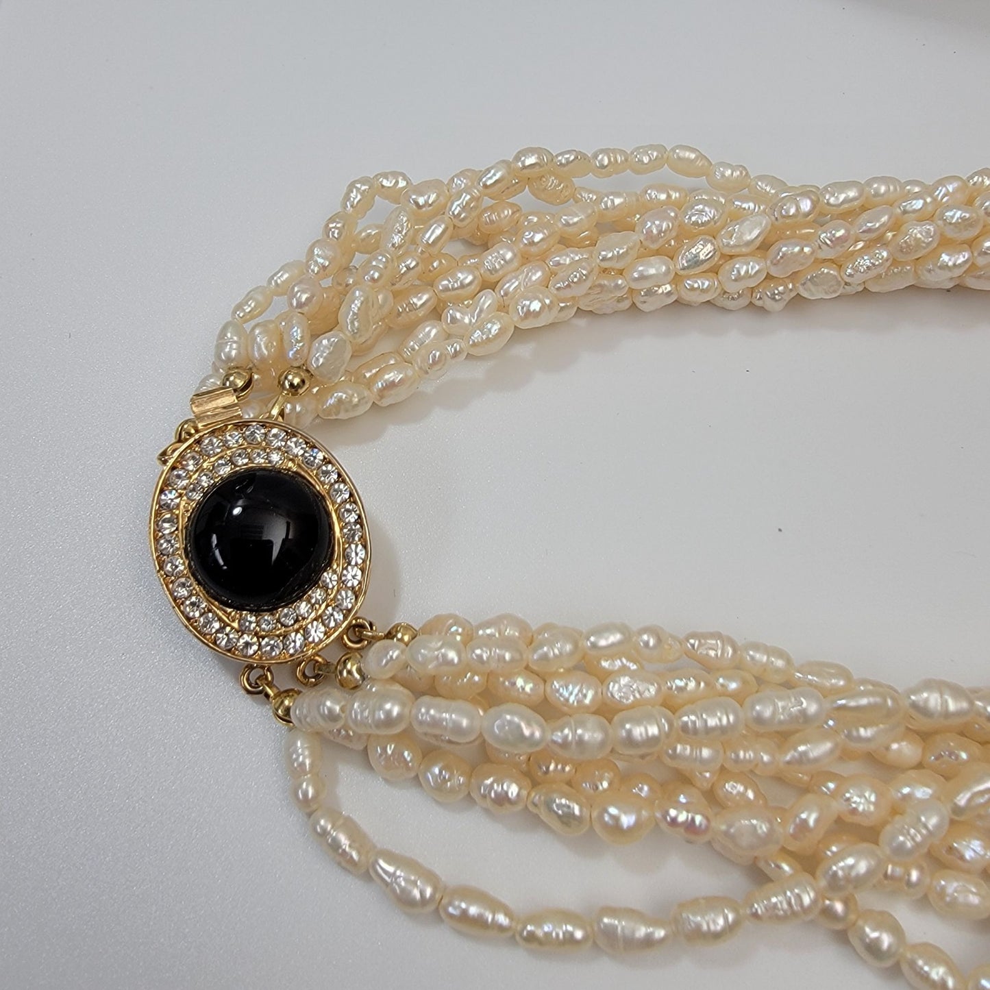 Vintage Multi-Strand Baroque Freshwater Pearls Necklace