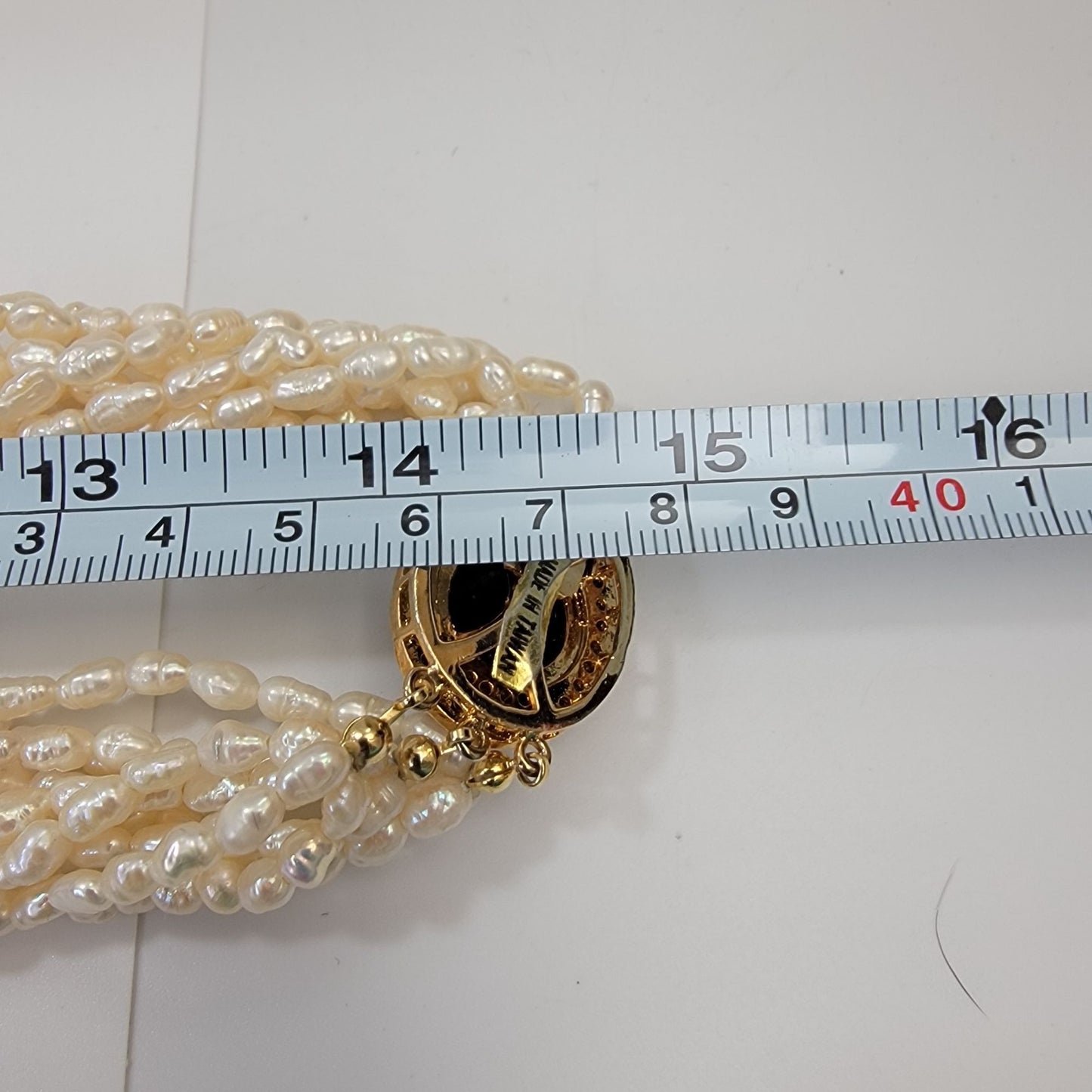 Vintage Multi-Strand Baroque Freshwater Pearls Necklace