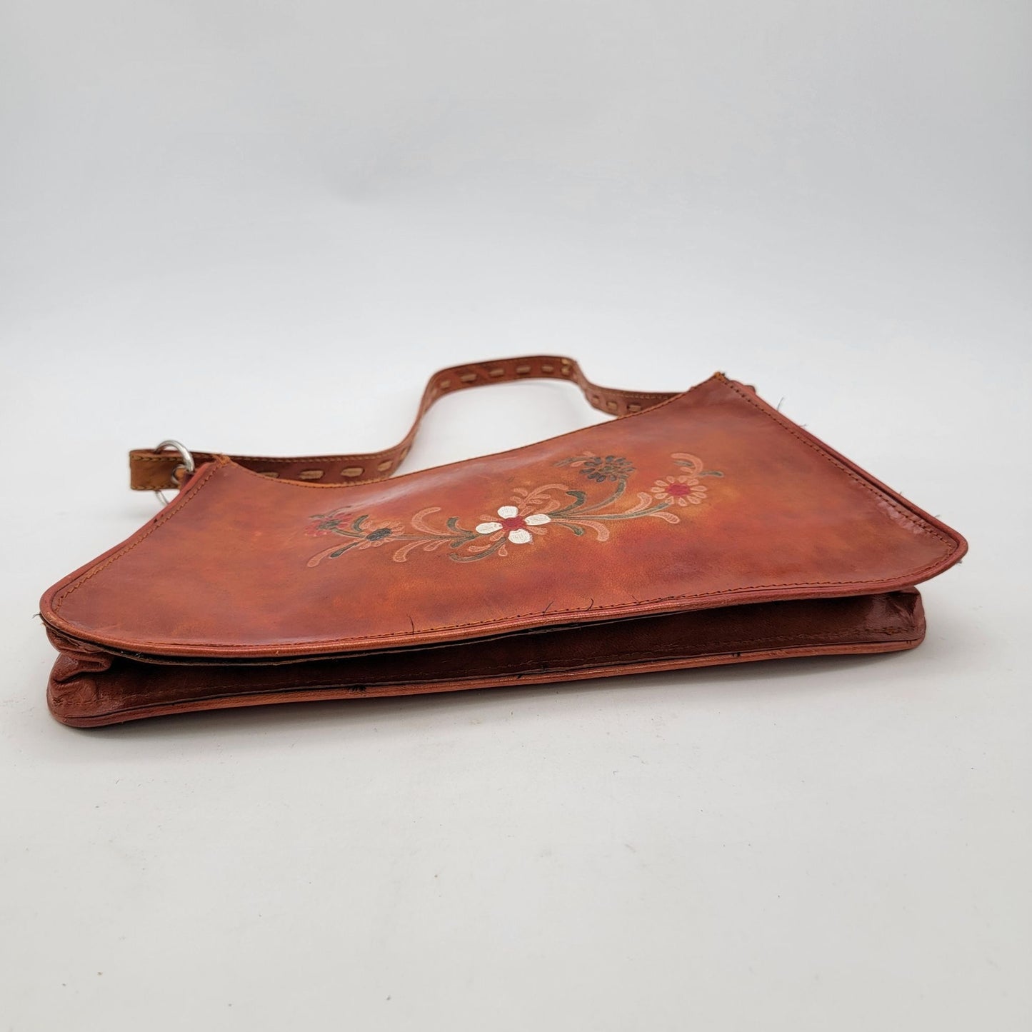 Vintage Tooled Leather Purse