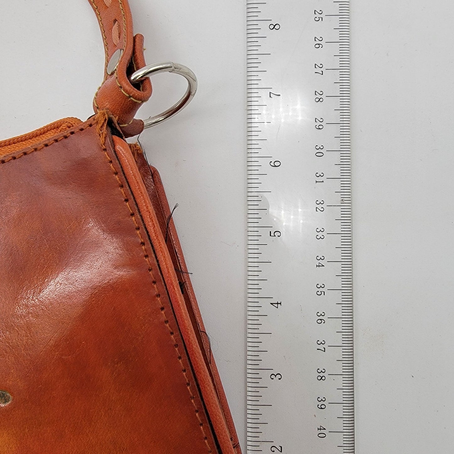 Vintage Tooled Leather Purse