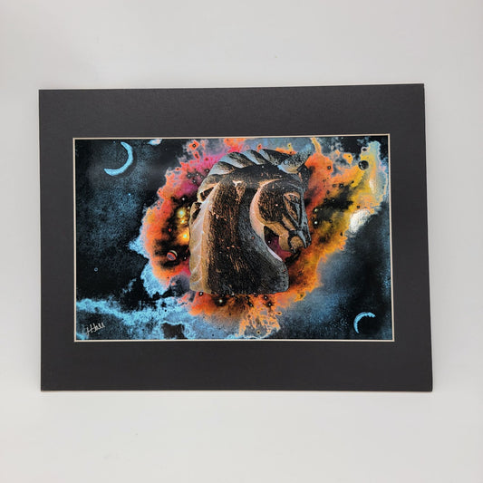 "Mystic Visions" 8x12" Metal Paper Print By Gina Geldbach-Hall  2019 Signed COA Included