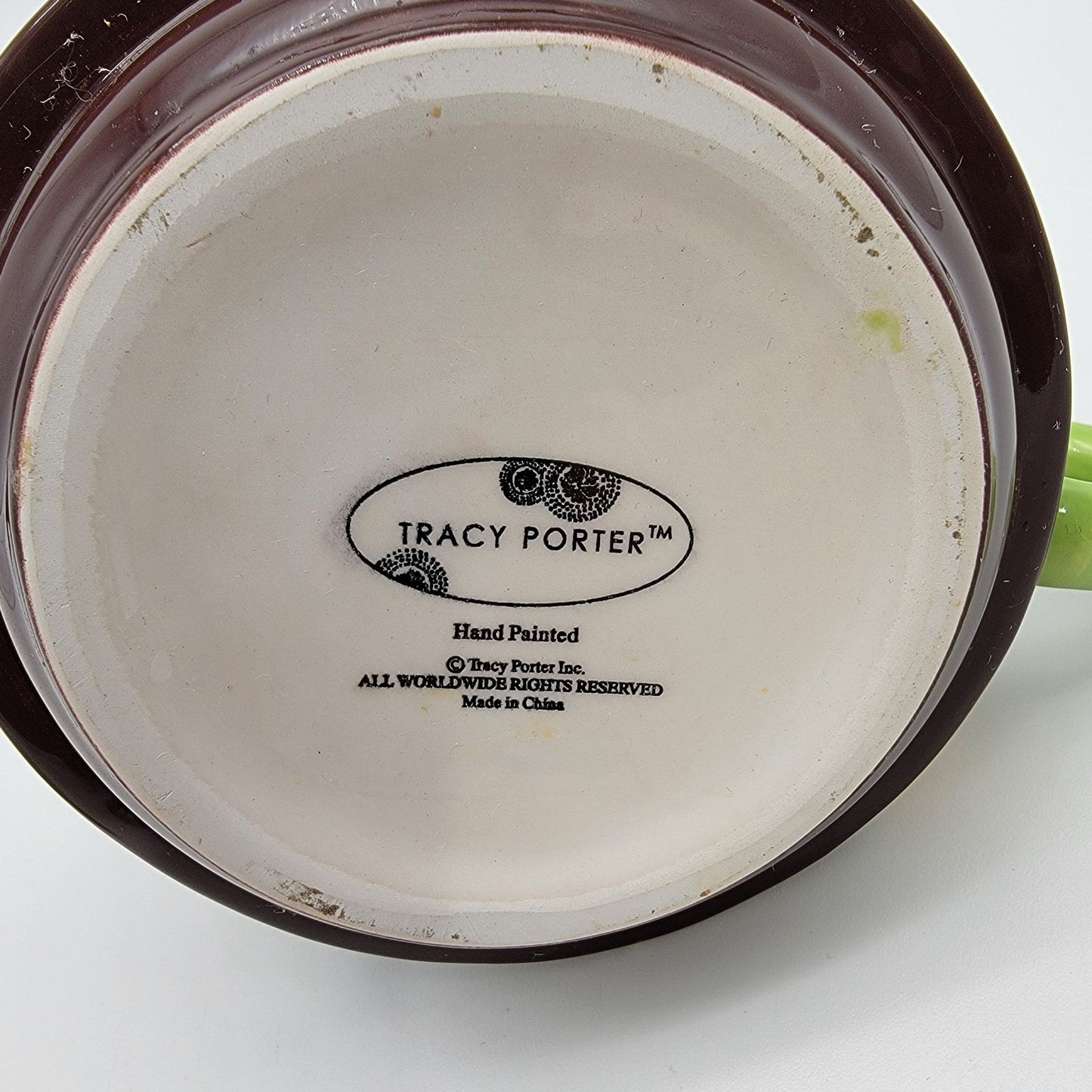 Tracy Porter Julianna Collection Single Serve Teapot With Goldfish & Floral Design