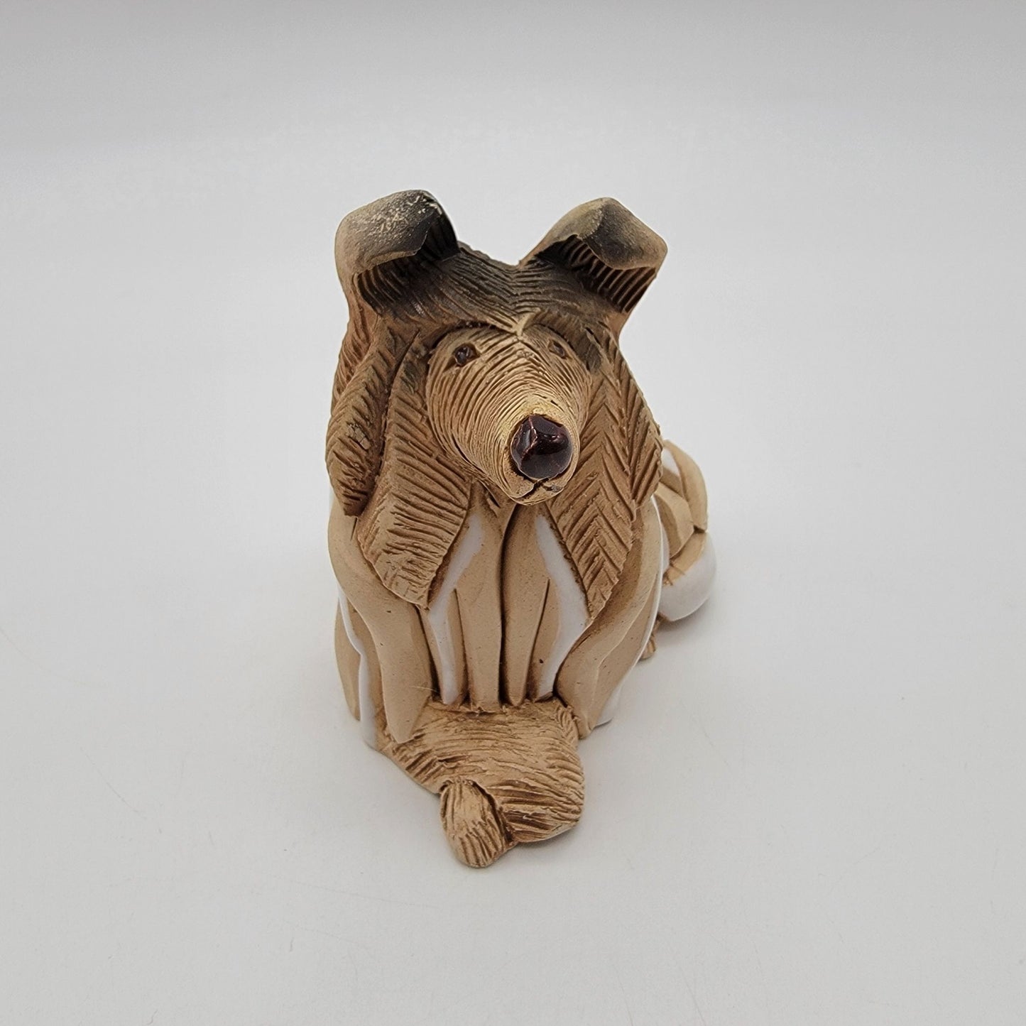 Vintage Retired Artesania Rinconada Collie Dog Figurine #106