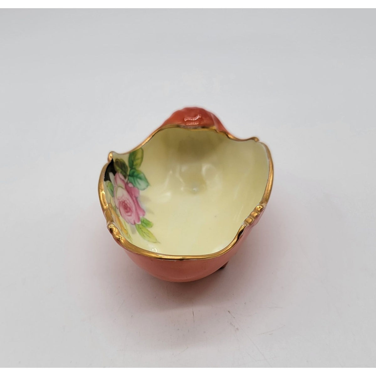 Antique Noritake Handpainted Lusterware Dish