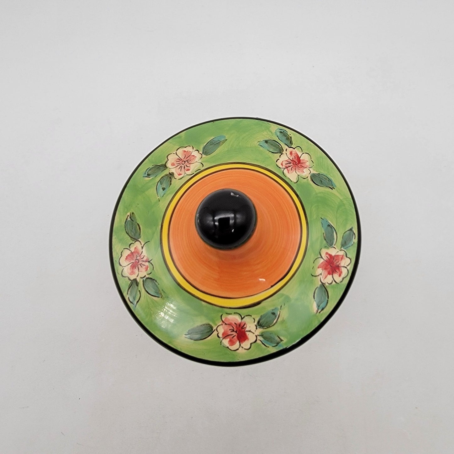 Vintage New West Indies Elephant Canister With Lid