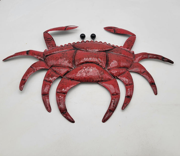 Handcrafted Metal Crab Wall Art Décor – Niche Lady Shop