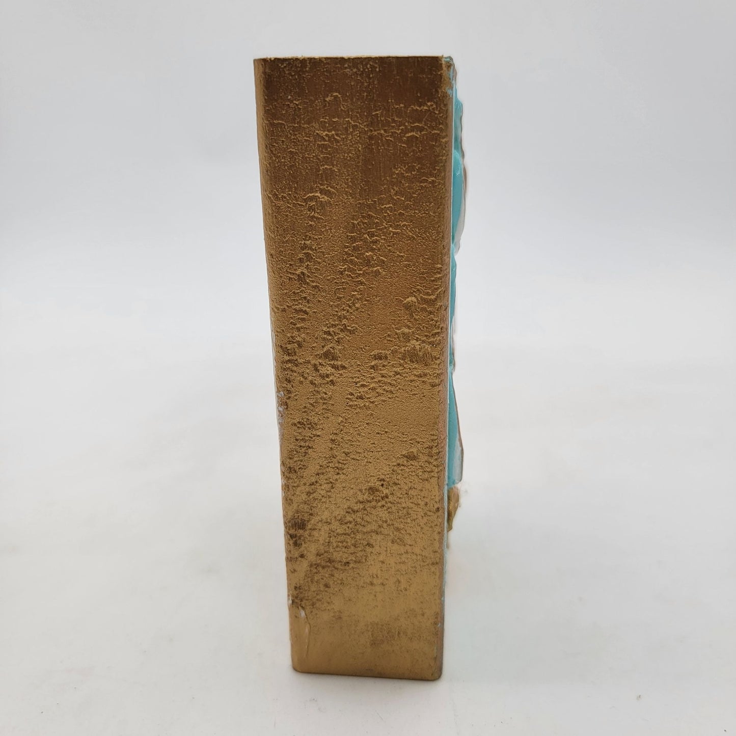 Hand-Painted Coddiwomple Cake Art Wood Block