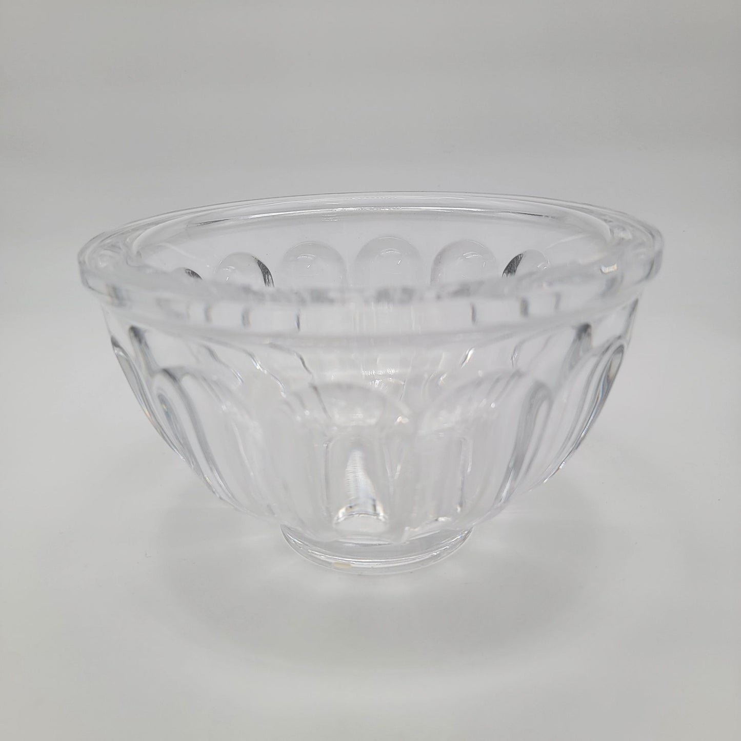 Vintage Orrefors Crystal Bowl By Gunner Cyren San Michele Collection