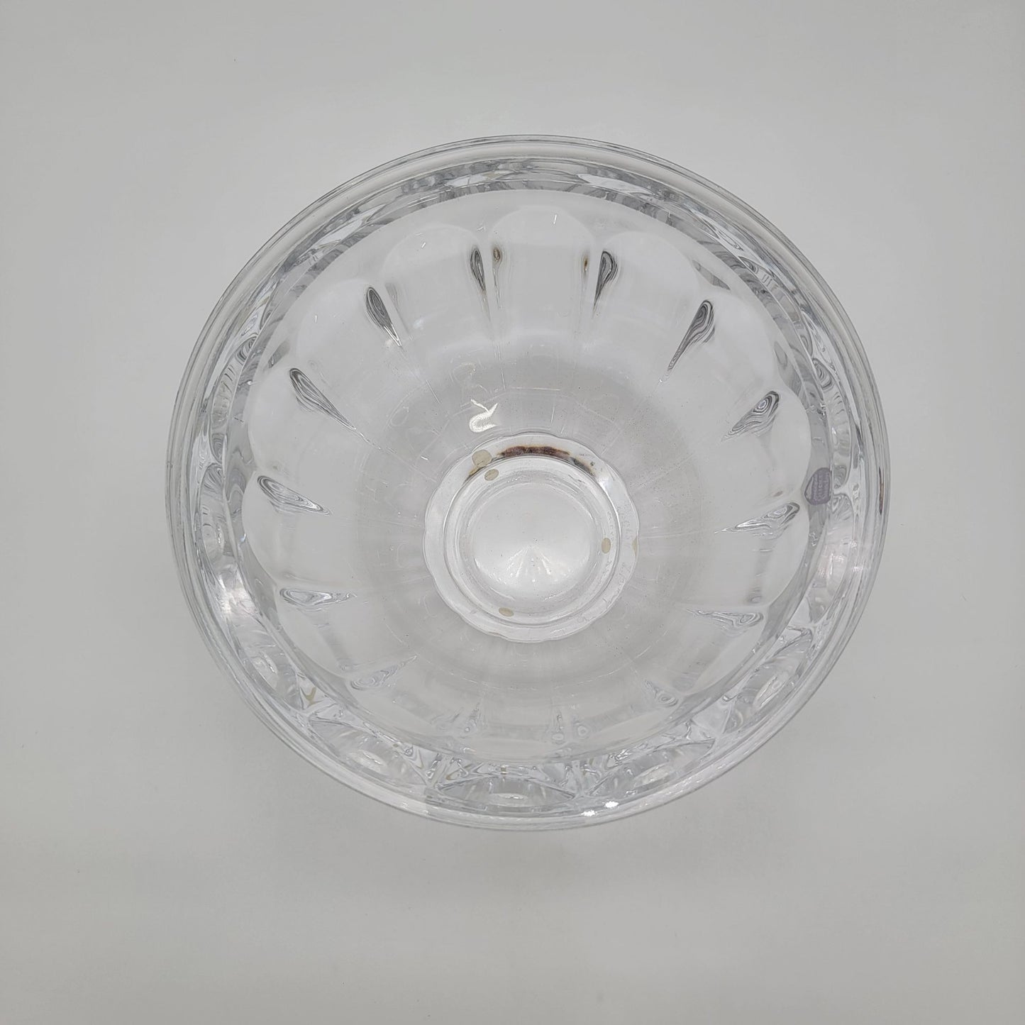 Vintage Orrefors Crystal Bowl By Gunner Cyren San Michele Collection