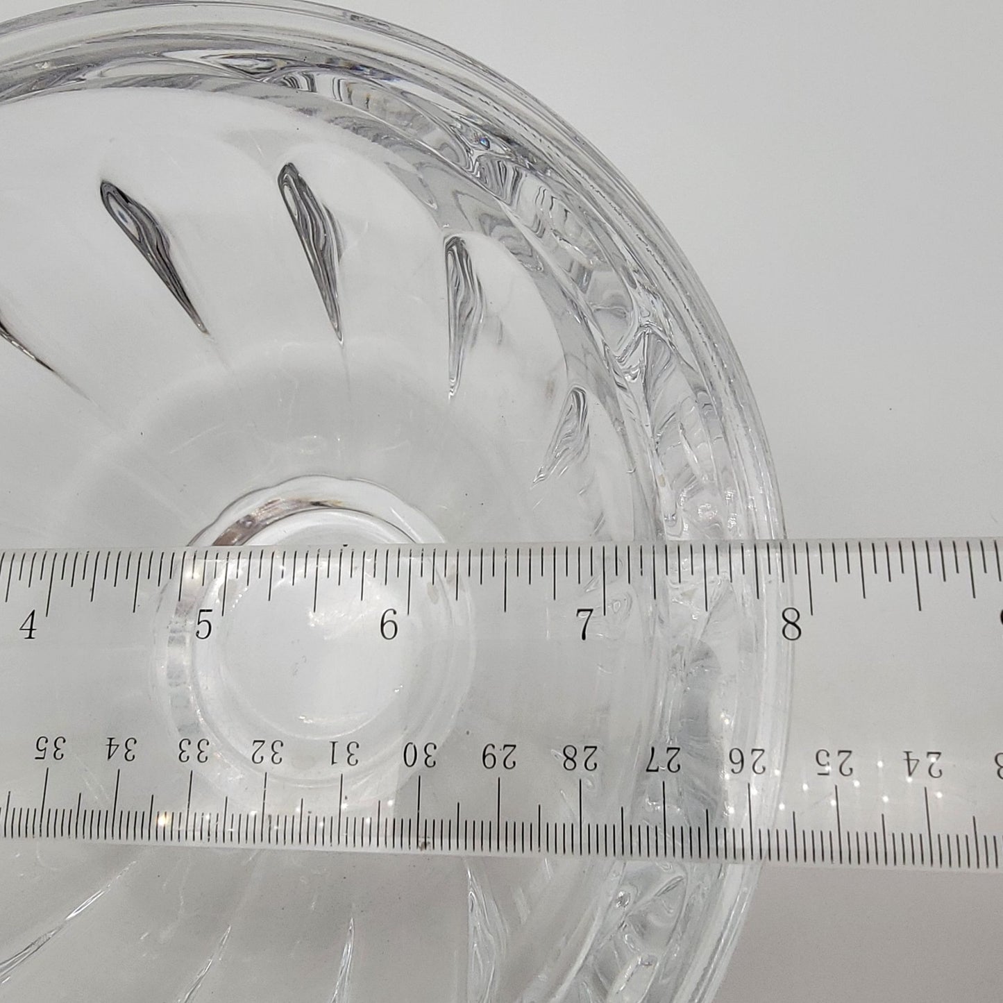 Vintage Orrefors Crystal Bowl By Gunner Cyren San Michele Collection