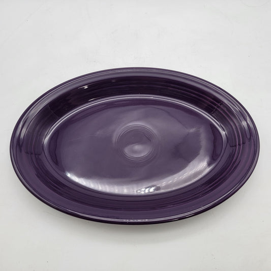 Fiesta Ware Large Oval Serving Platter Purple Made In USA