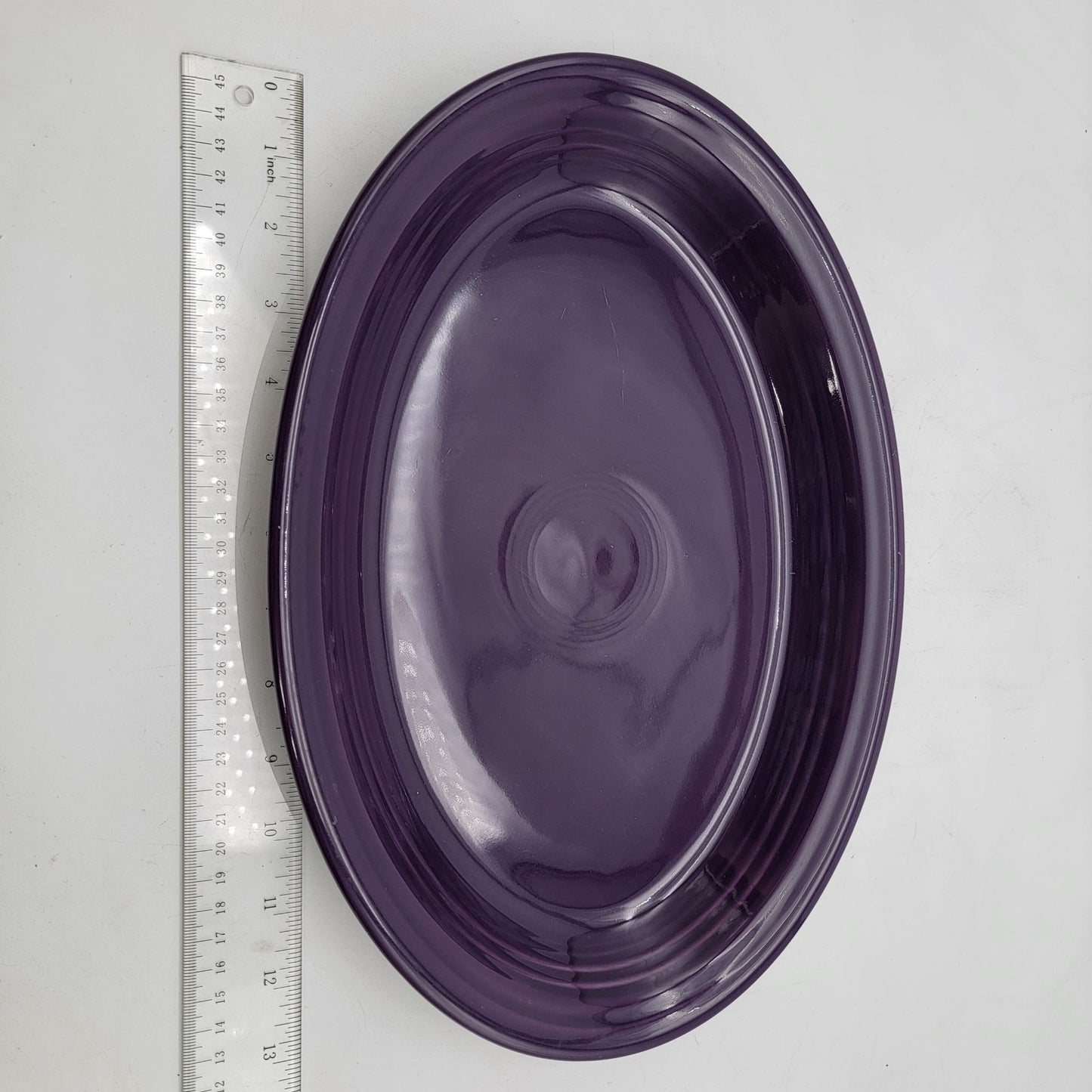 Fiesta Ware Large Oval Serving Platter Purple Made In USA