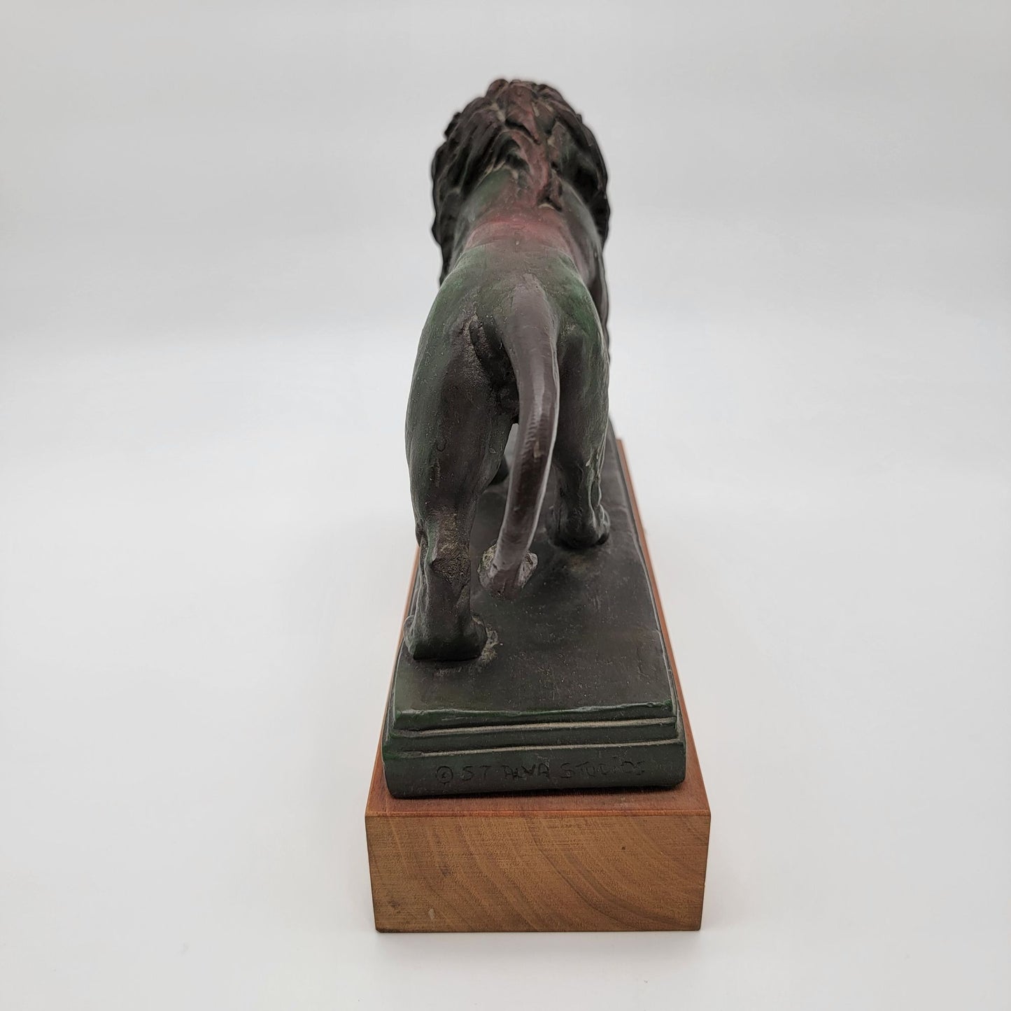 Vintage MGM Grand Hotel Premiere Walking Lion Sculpture - as found