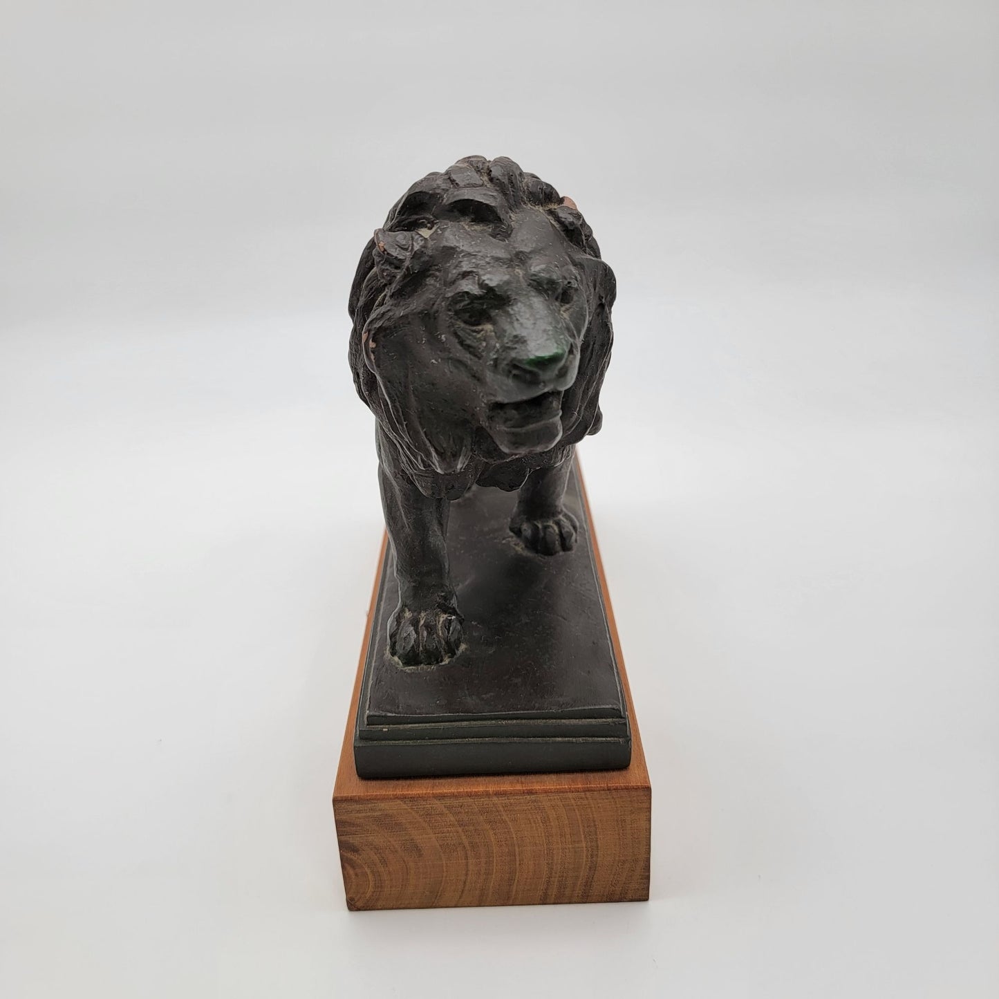Vintage MGM Grand Hotel Premiere Walking Lion Sculpture - as found