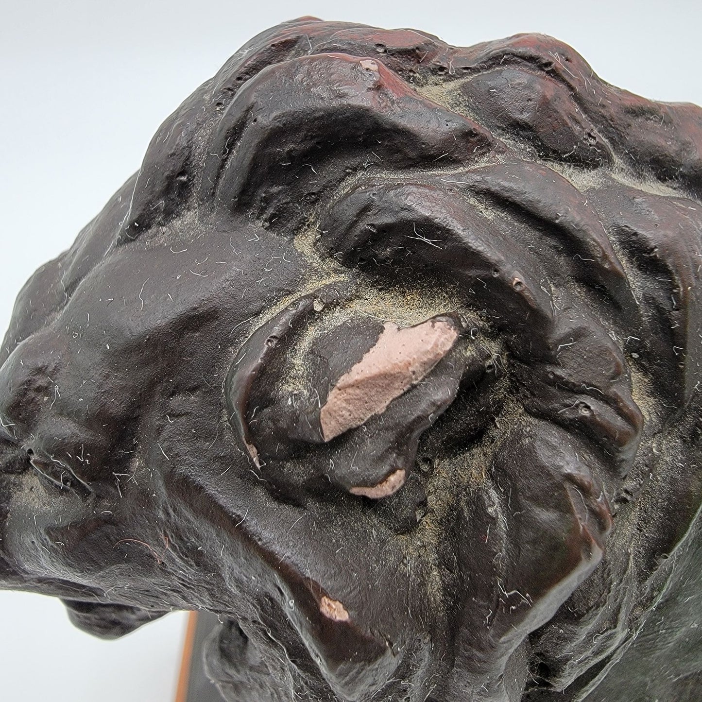 Vintage MGM Grand Hotel Premiere Walking Lion Sculpture - as found