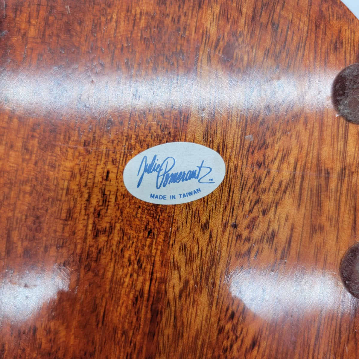 Mid Century Julie Pomerantz Rosewood Coasters Set With Holder