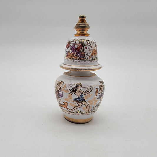 Vintage Porcelain Venus Perfume Atomizer Greek Mythology Design