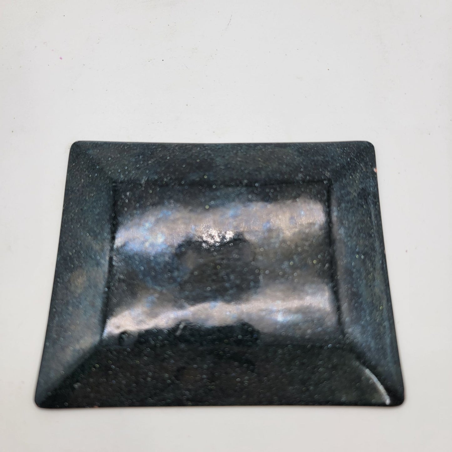 Vintage Japanese Tutanka Hinode Cloisonne Enamel Tray with Fish