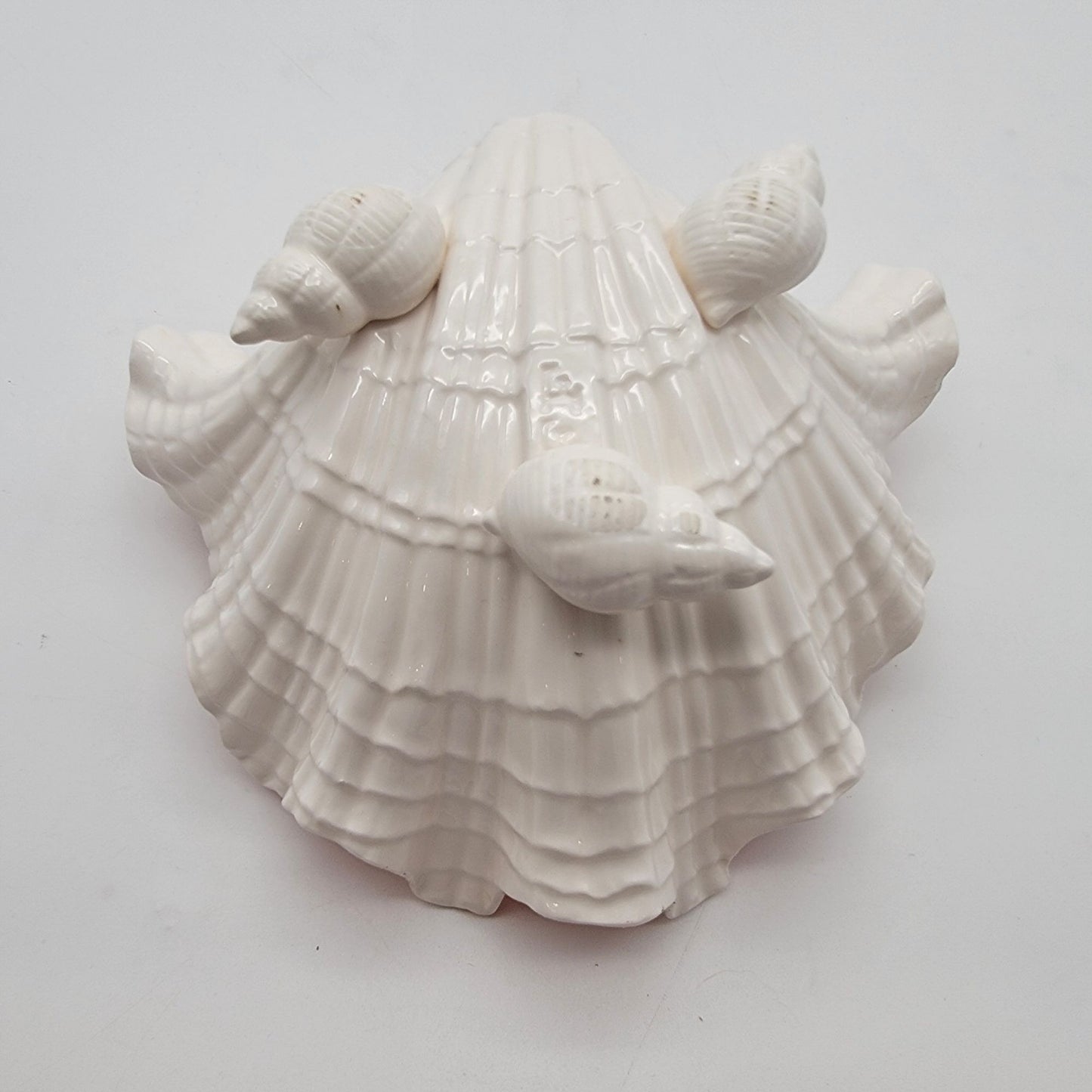 Vintage 1980's Fitz & Floyd Coquille Seashell Bowl