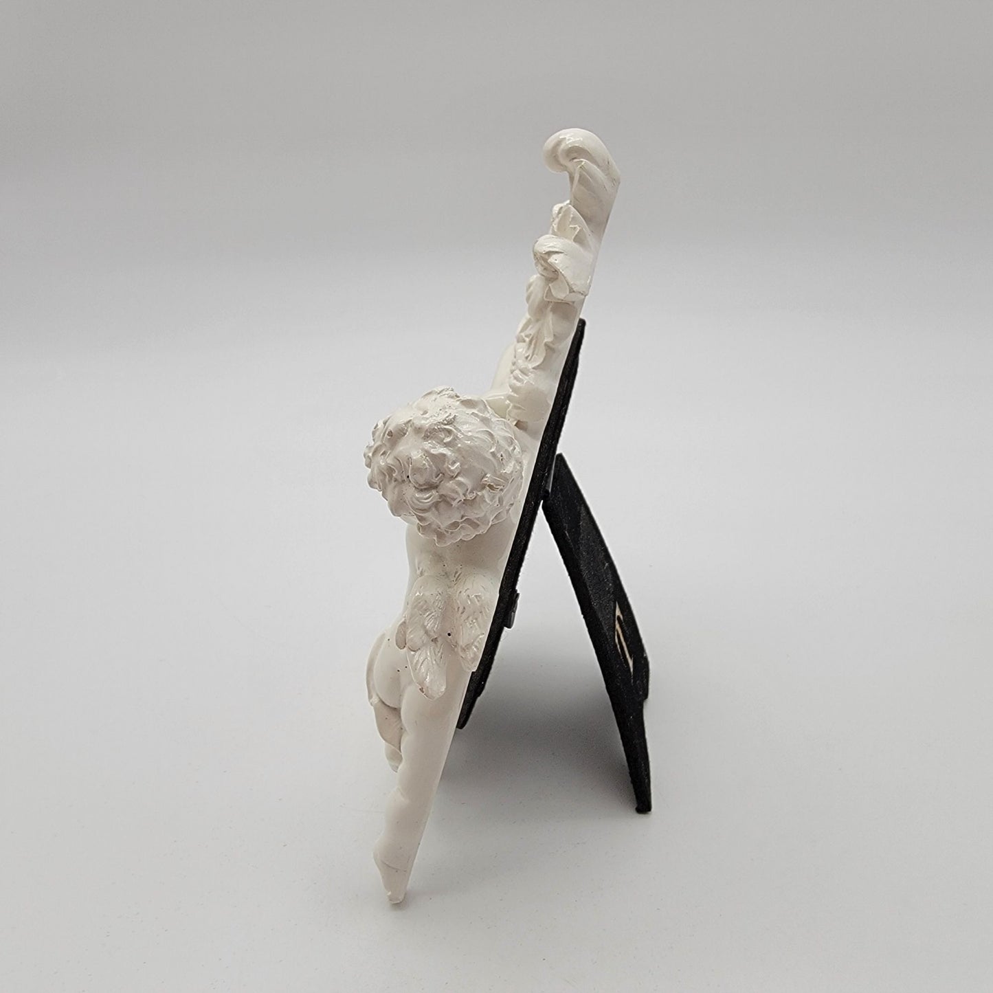 Twos Company White Baroque Cherub Angel Frame