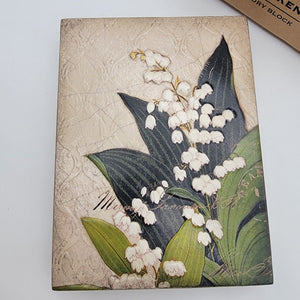 Retired Sid Dickens Memory Block T500 May Bells Lily Of The Valley
