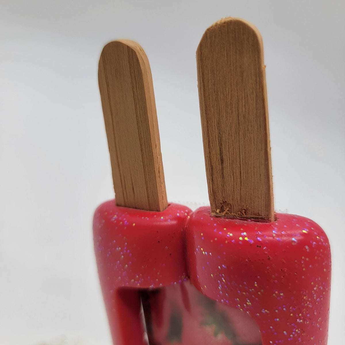 Faux Twin Popsicle Pop Art Picture Frame Fake Food Desk Décor